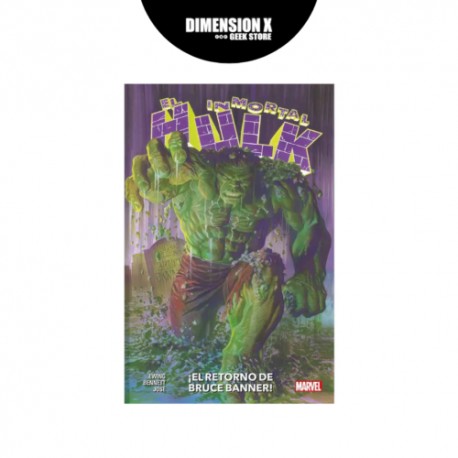 Comic El Inmortal Hulk: ¡El Retorno de Bruce Banner!