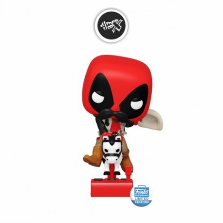 Funko Pop Sheriff Deadpool Riding Horse – Marvel