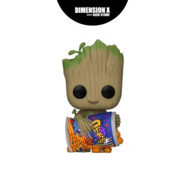 Funko Pop Groot with Cheese Puffs – Marvel