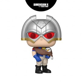 Funko Pop Peacemaker with Eagly – DC Comics